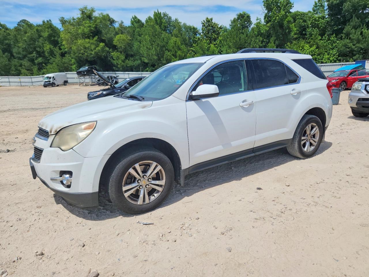 2012 Chevrolet Equinox 2LT, VIN 2GNALPEK9C1127408 — Engine fire