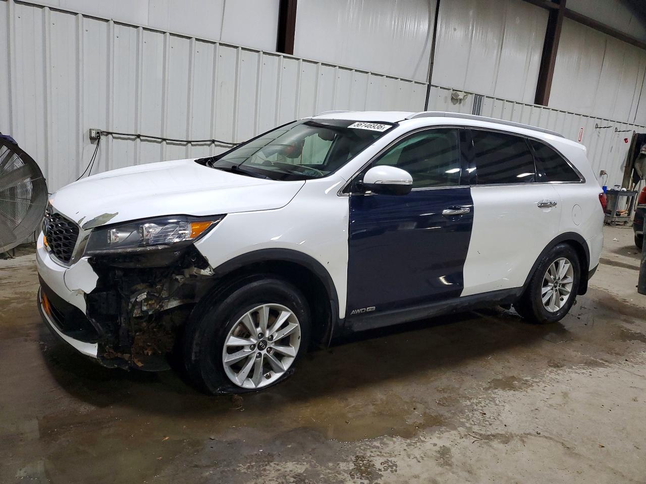 2019 Kia Sorento LX, VIN 5XYPGDA30KG523056 — Front end