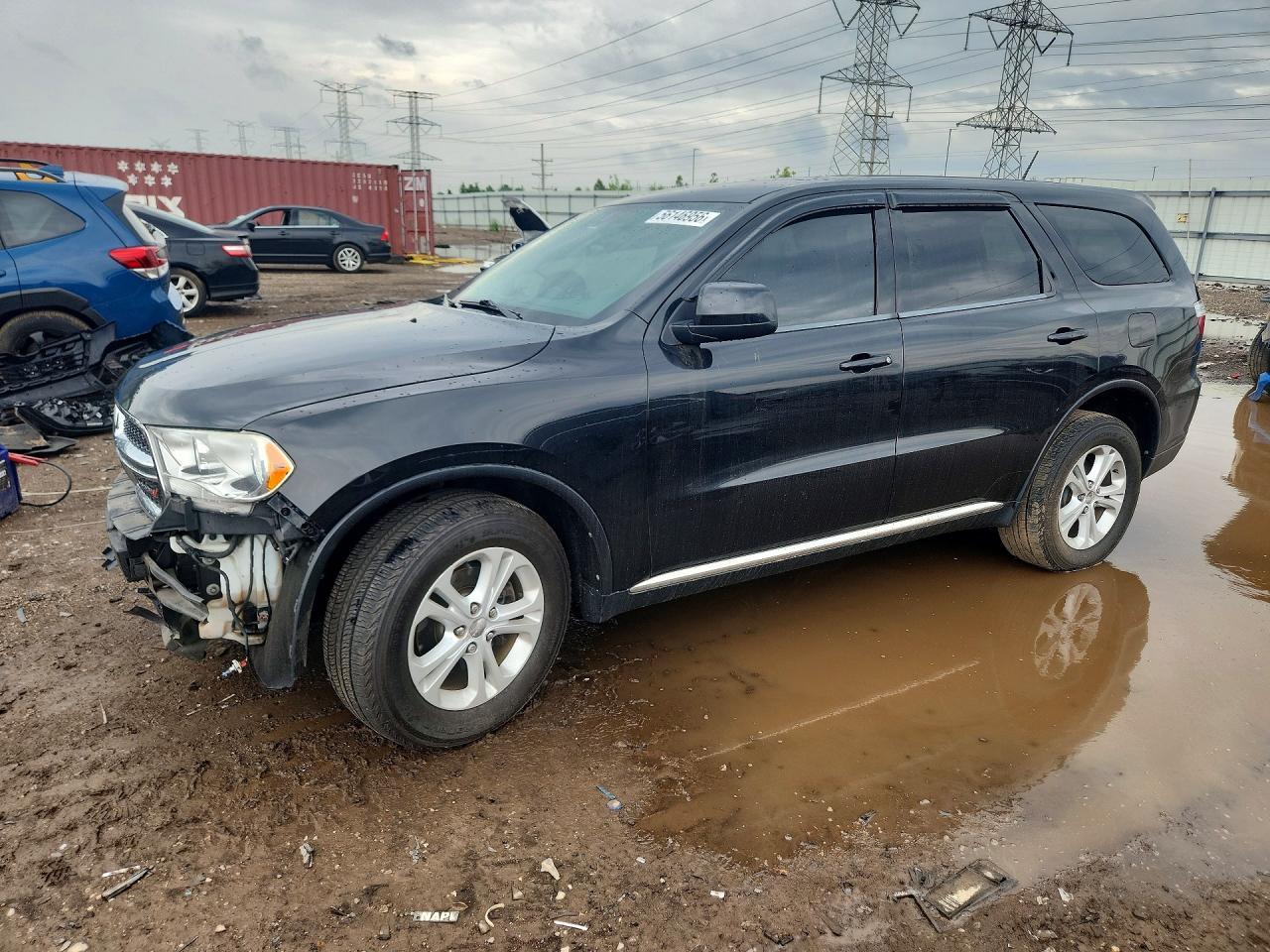 2013 Dodge Durango SXT, VIN 1C4RDJAG3DC651379 — Front end