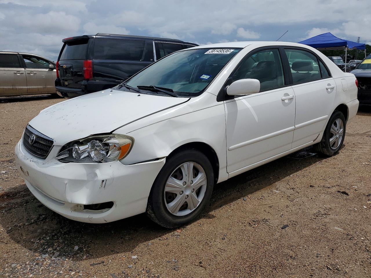 2006 Toyota Corolla CE, VIN 2T1BR32E06C703315 — Front end