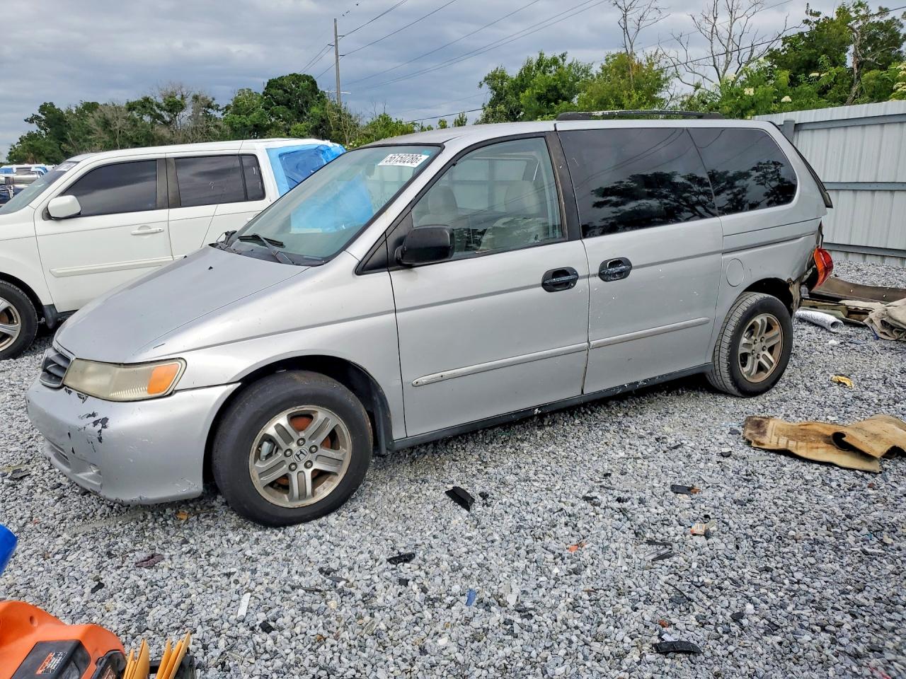 2004 Honda Odyssey LX, VIN 5FNRL18554B129332 — Rear end