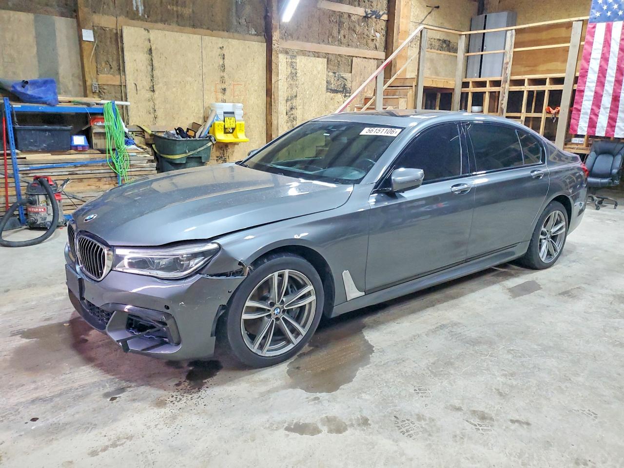 2016 BMW 7 Series 750i xDrive, VIN WBA7F2C58GG419079 — Front end