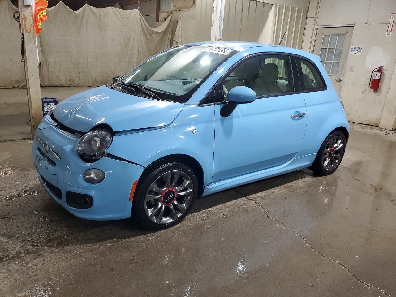 2017 FIAT 500 Pop, VIN 3C3CFFKRXHT535723 — Front end