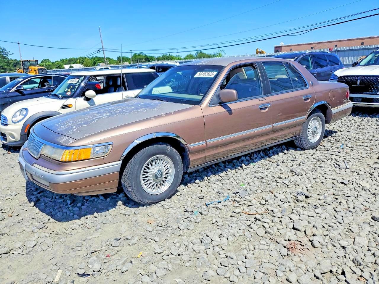 1992 Mercury Grand Marquis LS, VIN 2MECM75W4NX684937 — Обычный износ
