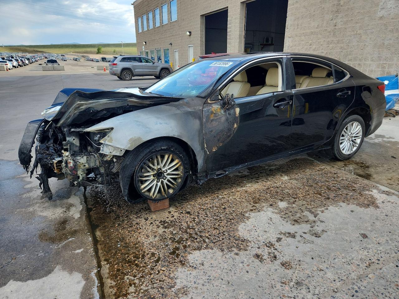 2013 Lexus ES 250, VIN JTHBK1GG0D2067069 — Engine fire