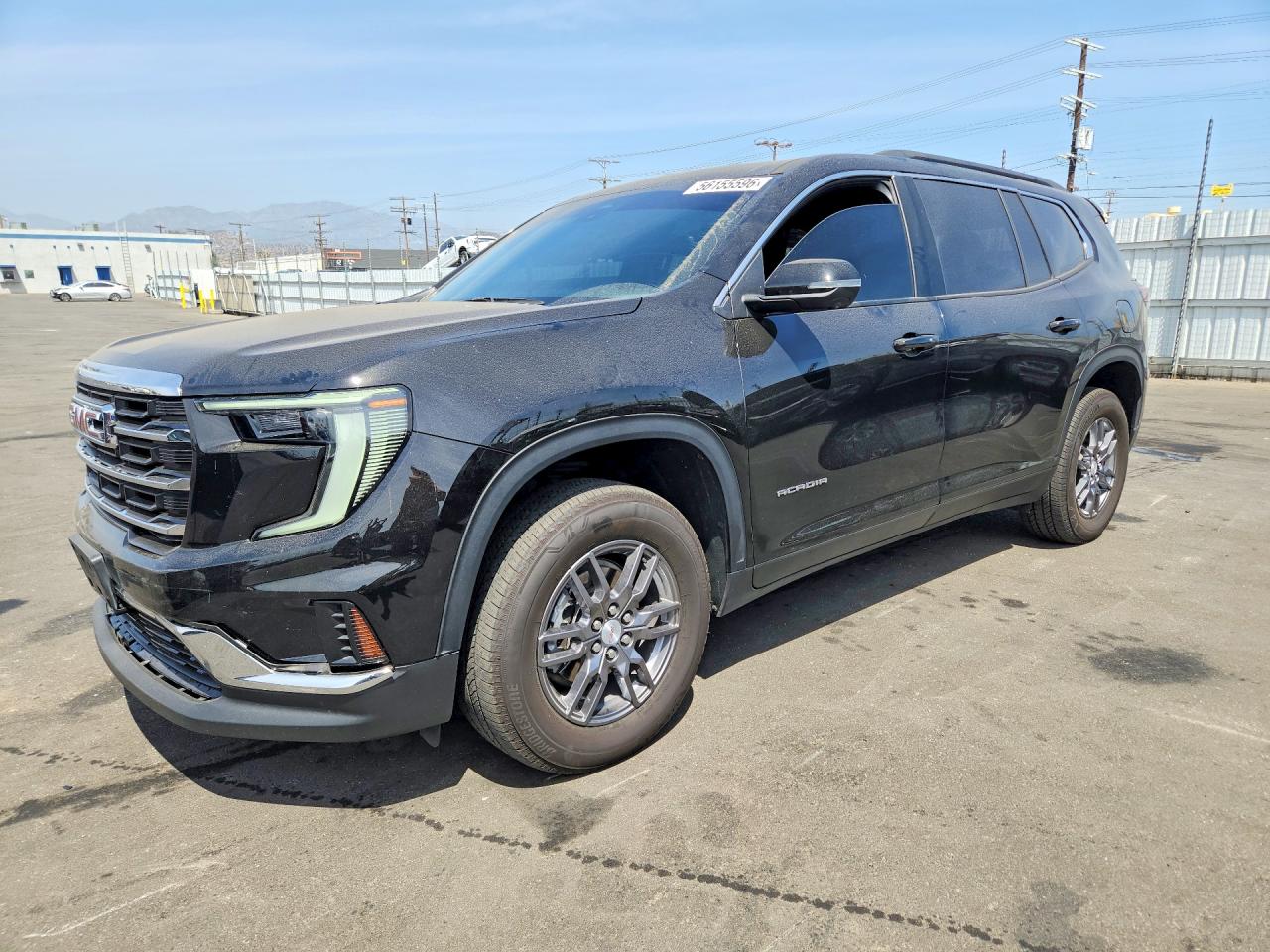 2025 GMC Acadia FWD Elevation, VIN 1GKENKRS7SJ259075 — Rear end