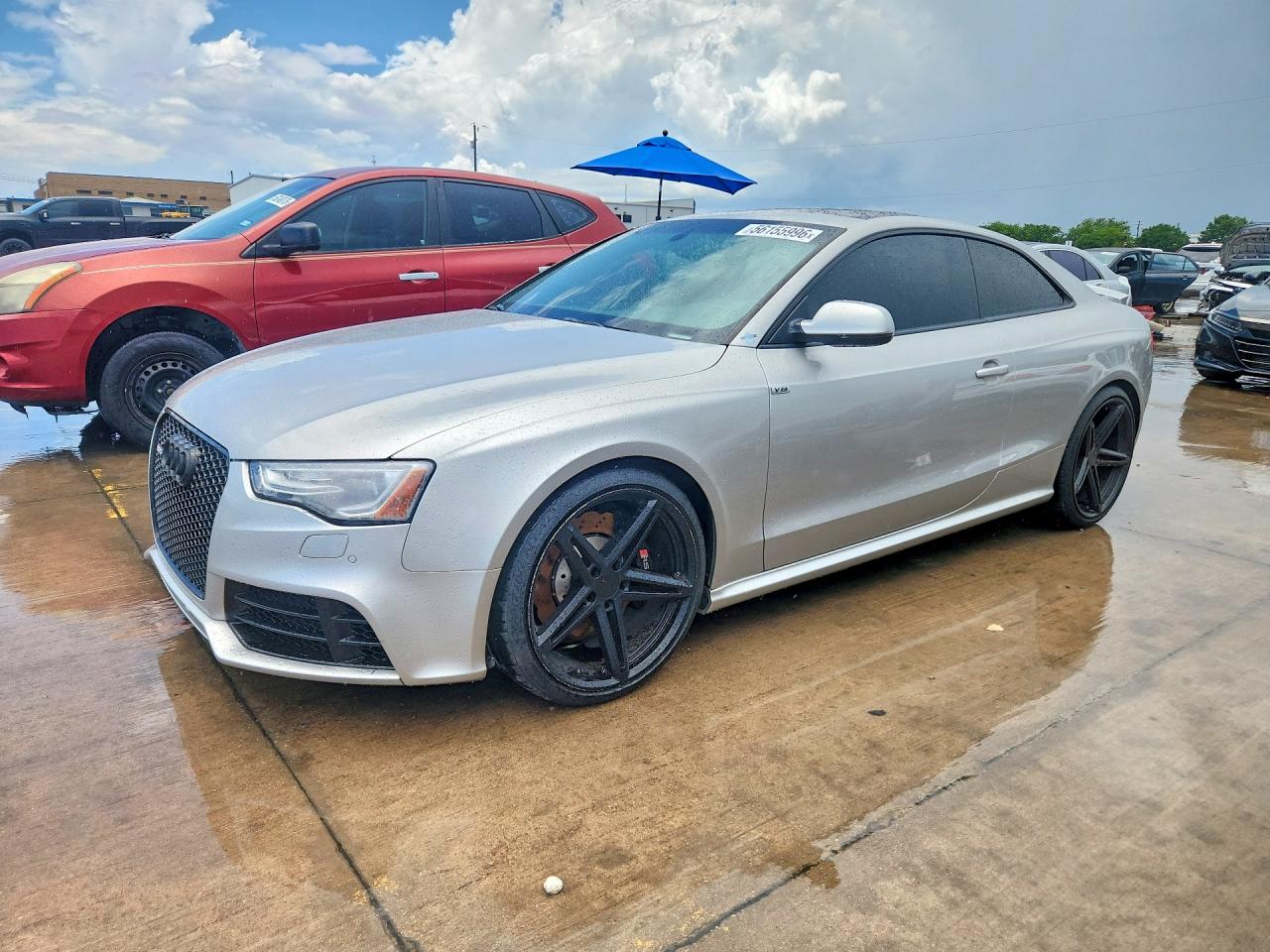 2013 Audi RS 5, VIN WUAC6AFR0DA902481 — Water / flood