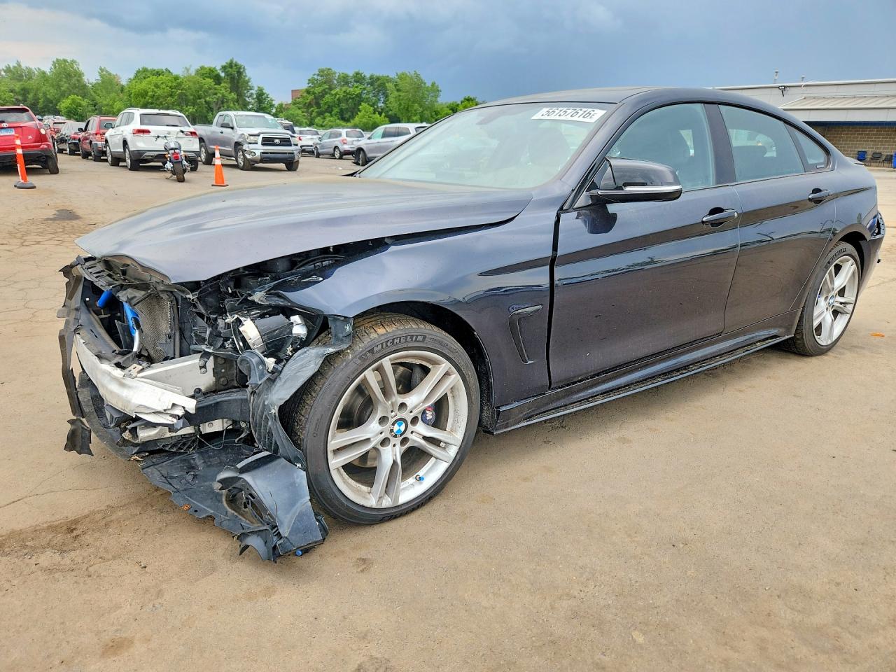 2018 BMW 4 Series 440i xDrive, VIN WBA4J7C54JBB98666 — Front end