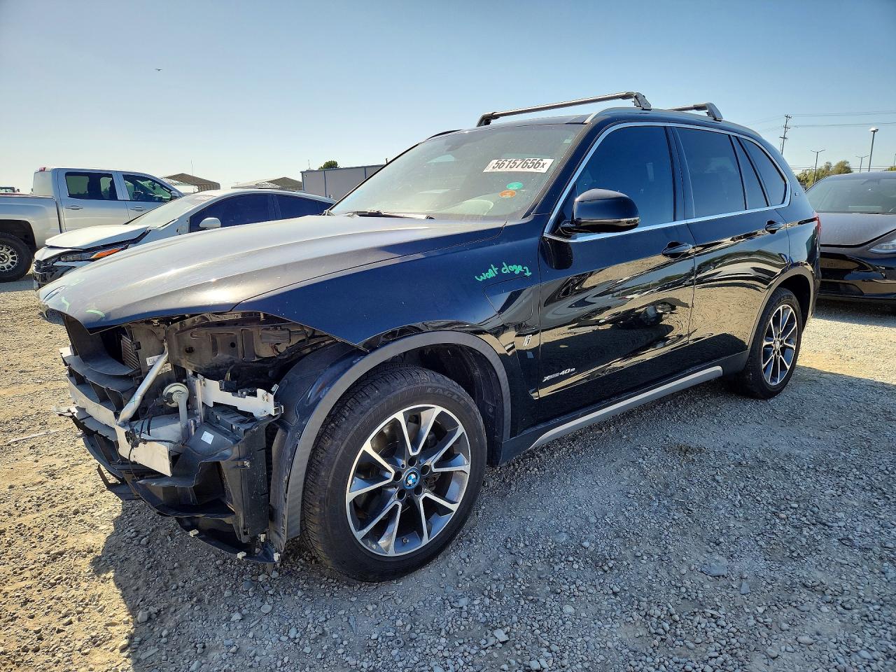 2018 BMW X5 xDrive40e, VIN 5UXKT0C59J0W03780 — Front end