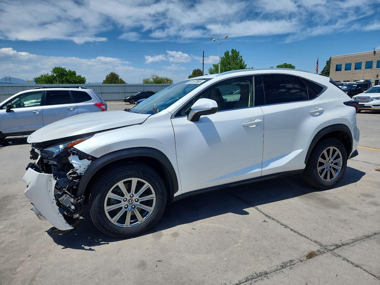 2018 Lexus NX 300, VIN JTJYARBZ0J2111554 — Front end
