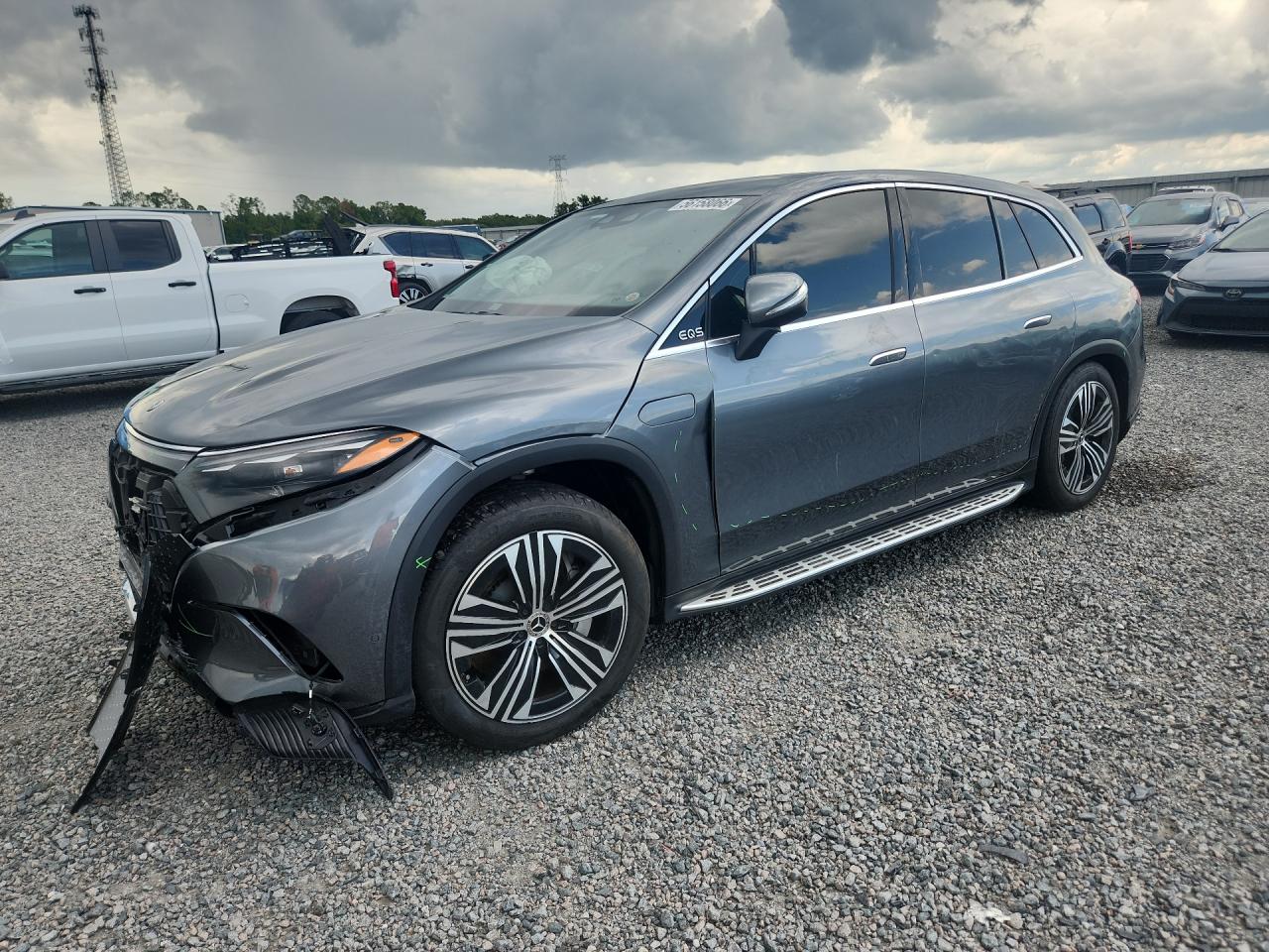 2023 Mercedes-Benz EQS 450+, VIN 4JGDM2DB2PA028931 — Front end