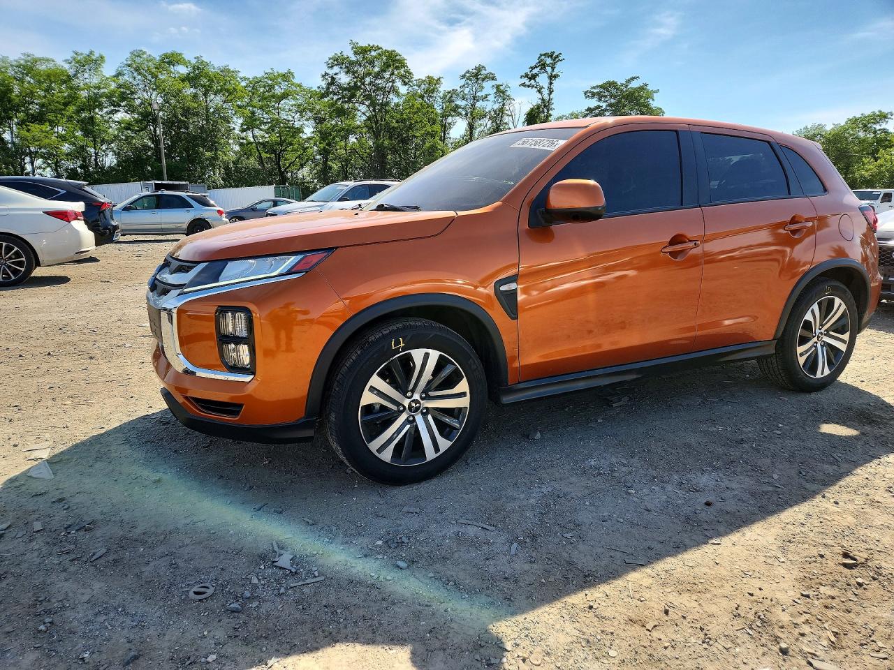 2024 Mitsubishi Outlander S, VIN JA4ARUAU9RU000954 — Undercarriage