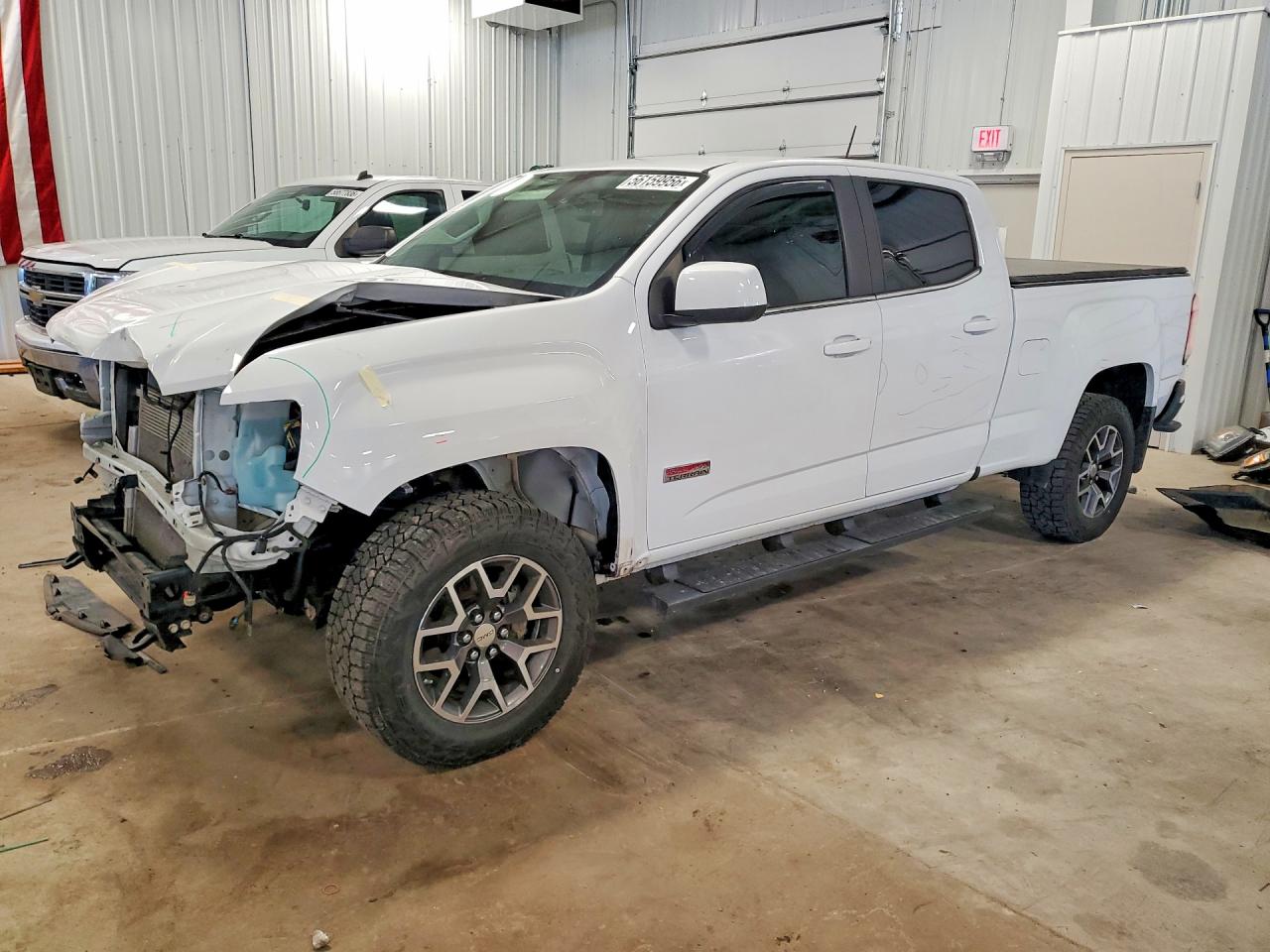 2019 GMC Canyon 4WD All Terrain, VIN 1GTG6FEN8K1166073 — Front end