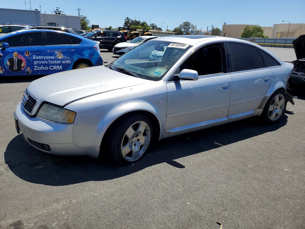 2002 Audi A6 4.2L, VIN WAUML64B92N143541 — Зад