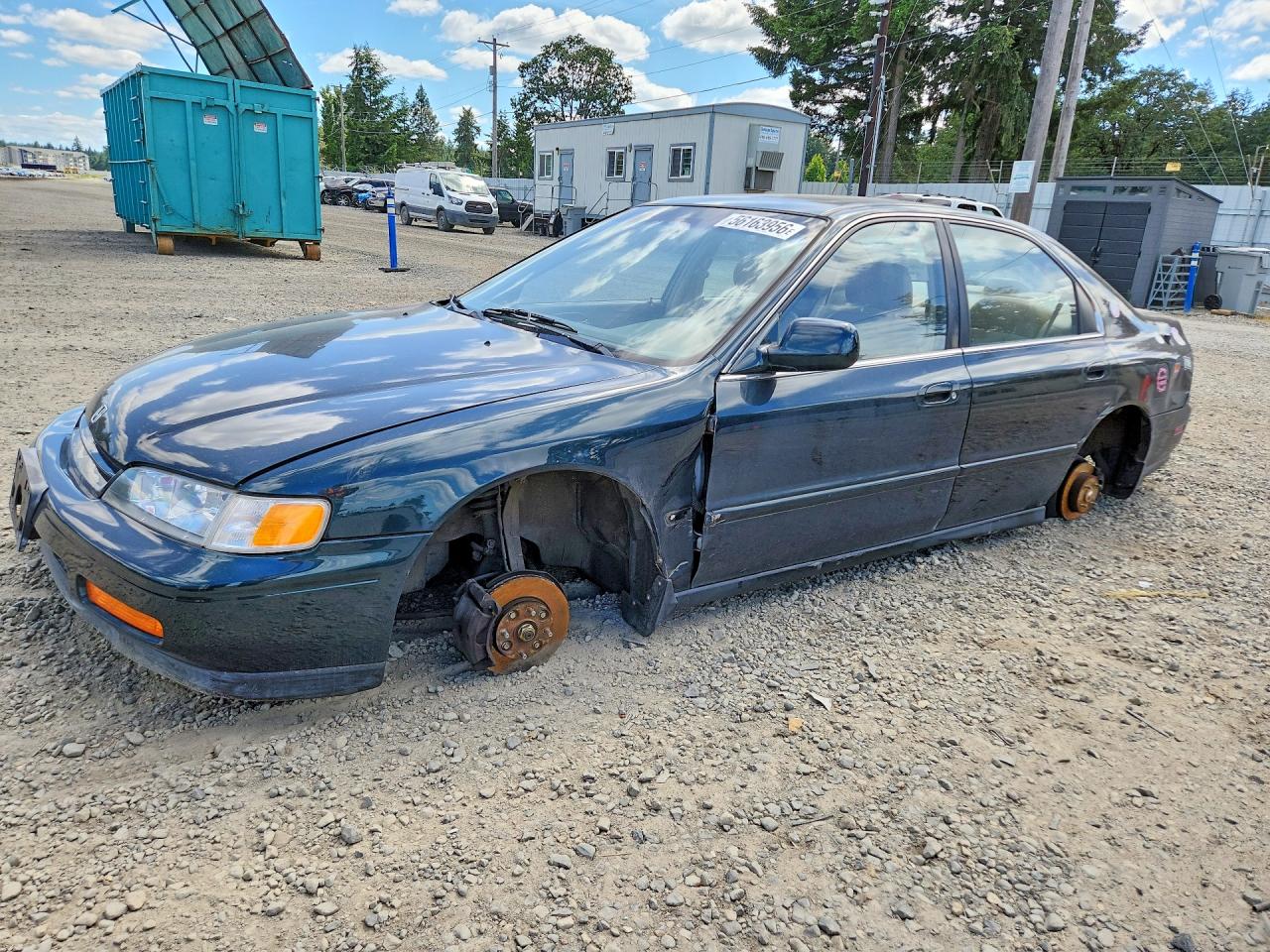 1994 Honda Accord EX, VIN JHMCD5667RC031749 — Undercarriage