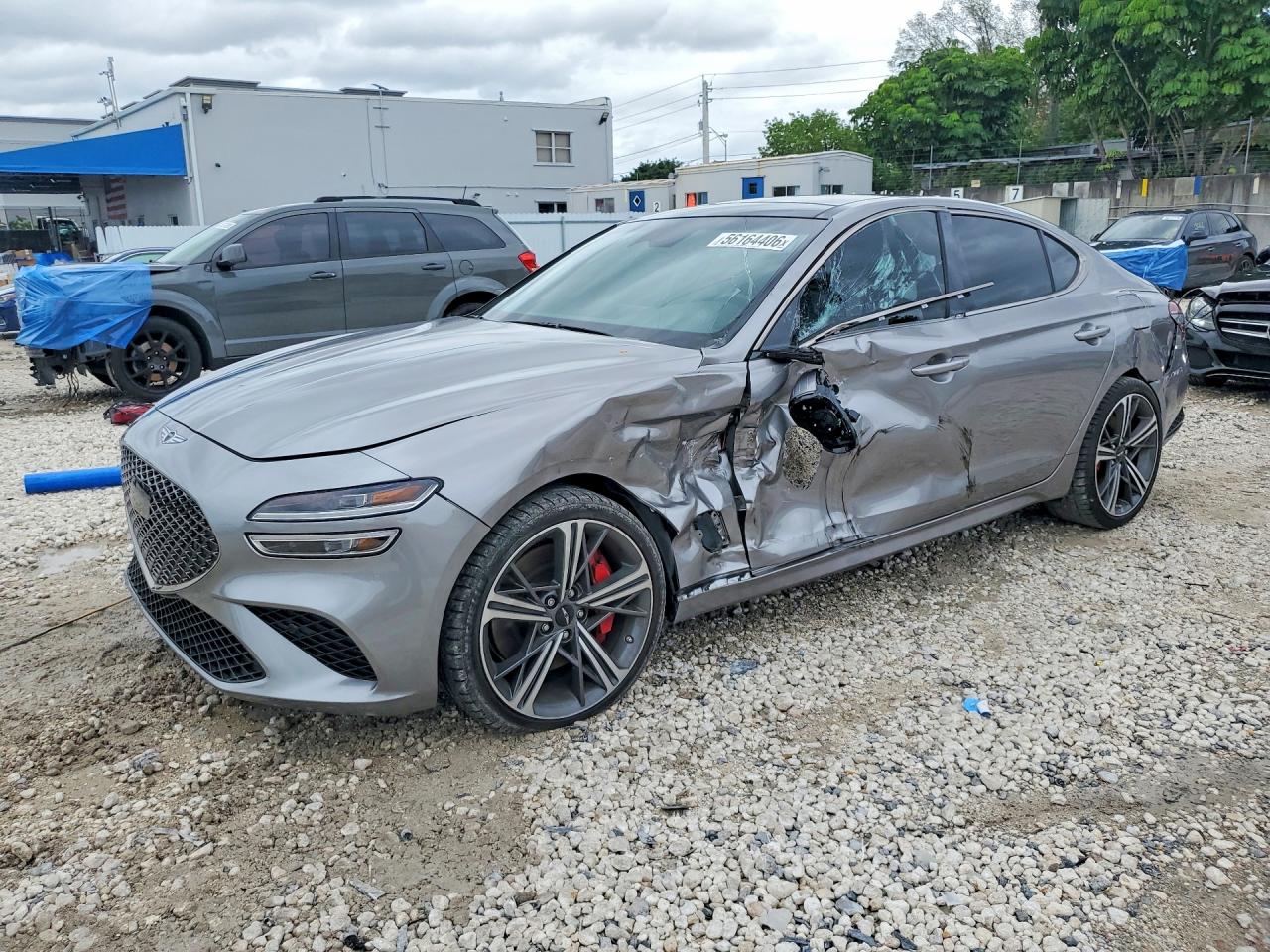 2024 Genesis G70 Sport Advanced, VIN KMTG54SE5RU141301 — Side