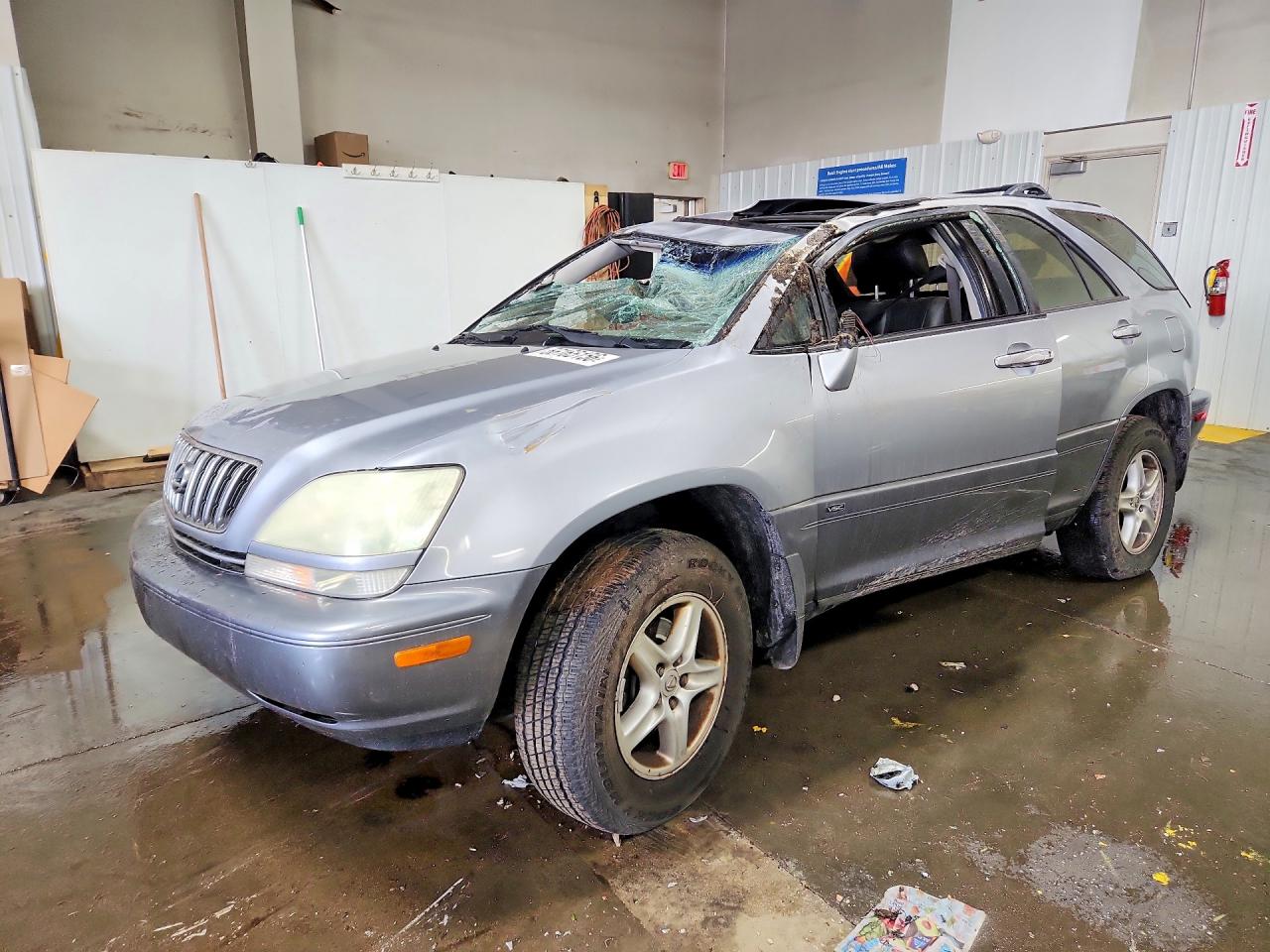 2003 Lexus RX 300, VIN JTJHF10U930314919 — Опрокидывание