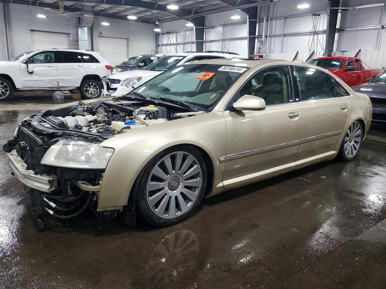 2007 Audi A8 4.2L, VIN WAUMV44EX7N012683 — Front end