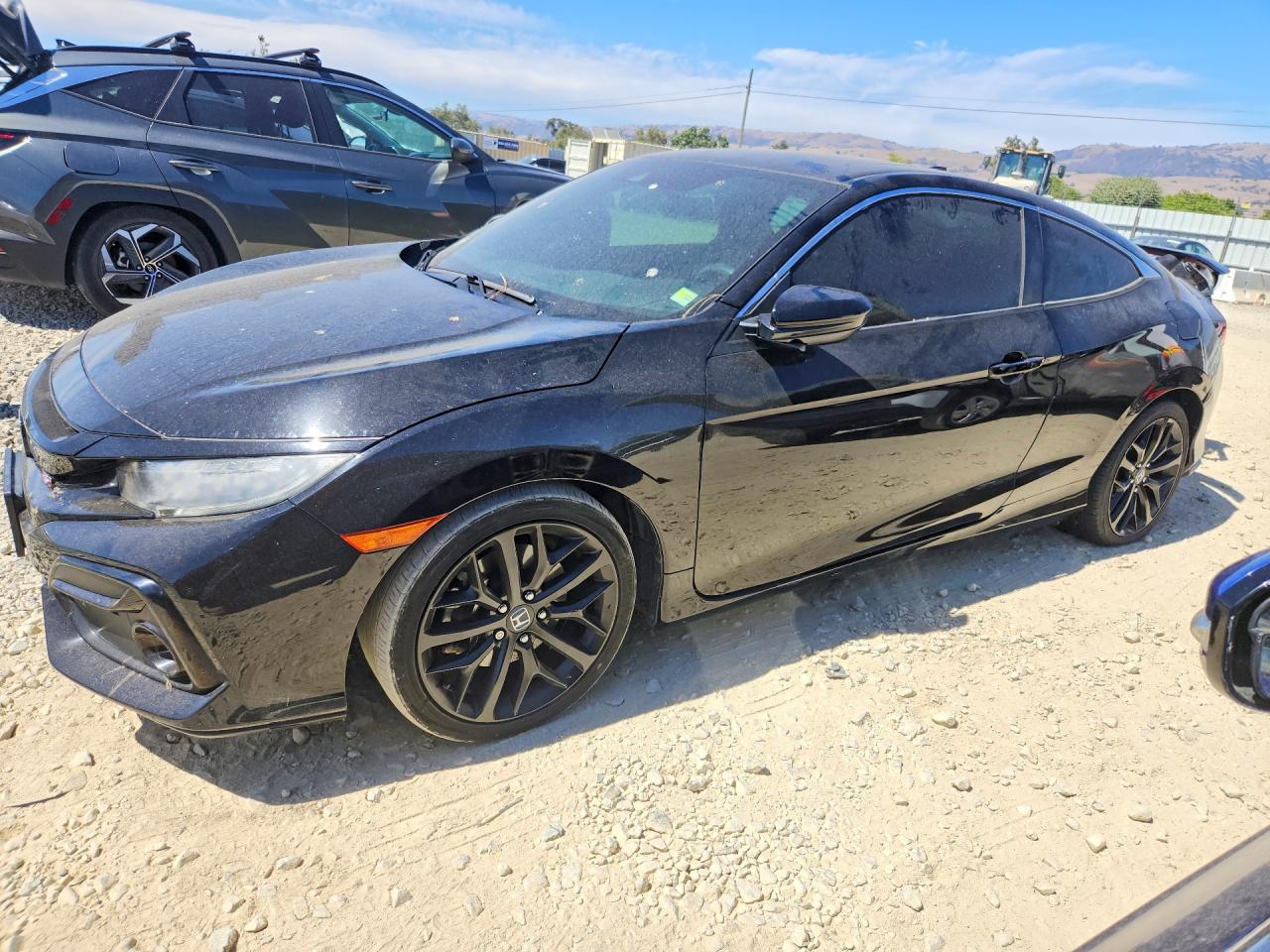 2020 Honda Civic Si, VIN 2HGFC3A59LH752469 — Vandalism