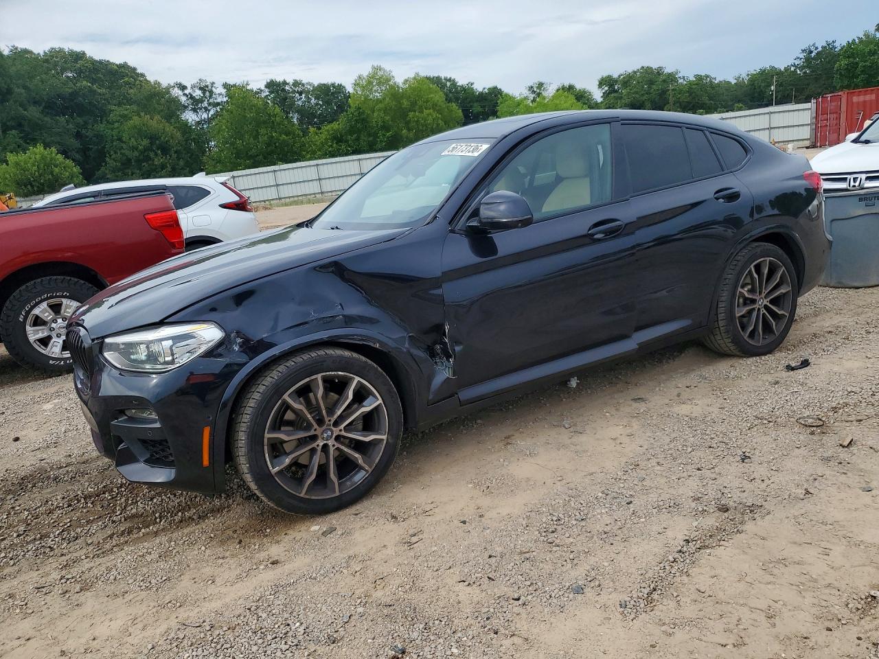 2021 BMW X4 xDrive30i, VIN 5UX2V1C01M9E46284 — Front end