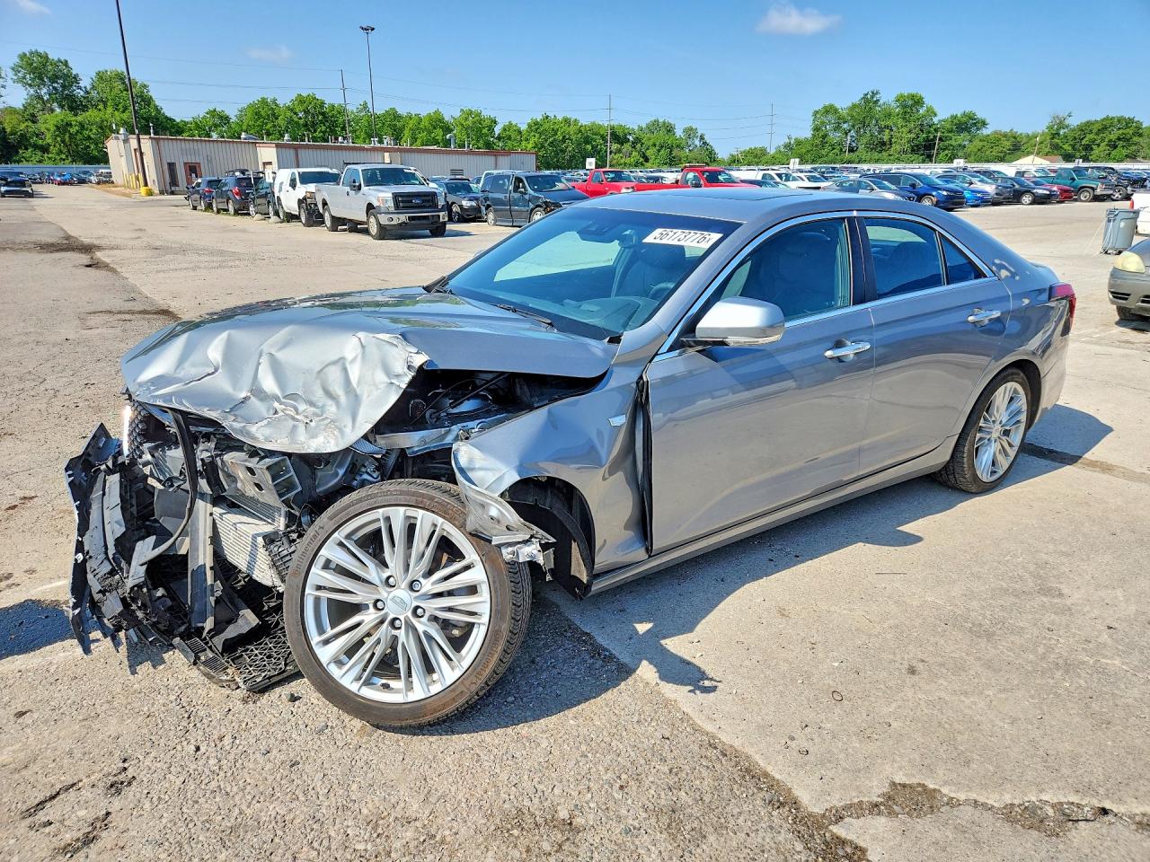 2023 Cadillac CT4 Premium Luxury, VIN 1G6DF5RK0P0116510 — Front end
