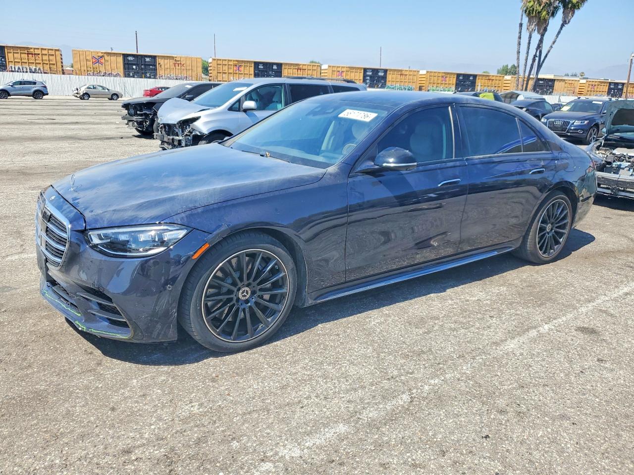 2024 Mercedes-Benz S 580e, VIN W1K6G6KB3RA263023 — Rear end
