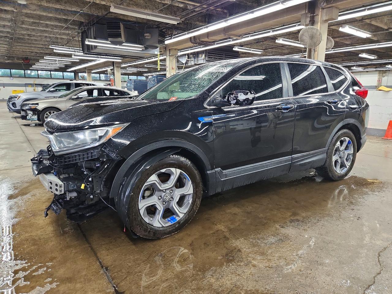 2017 Honda CR-V EX, VIN 7FARW1H58HE002334 — Frame damage