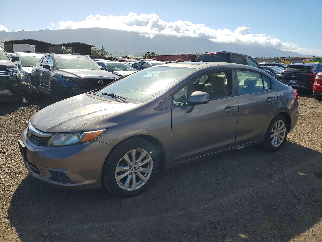 2012 Honda Civic EX, VIN 2HGFB2F81CH594449 — Auction photo 1 of 4