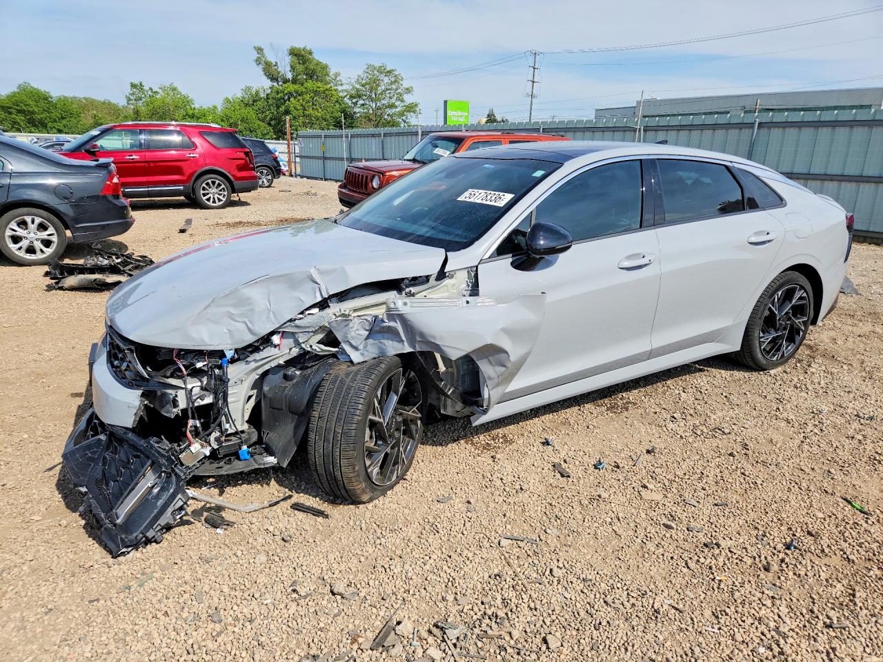 2025 Kia K5 GT-Line, VIN KNAG64J74S5360410 — Front end
