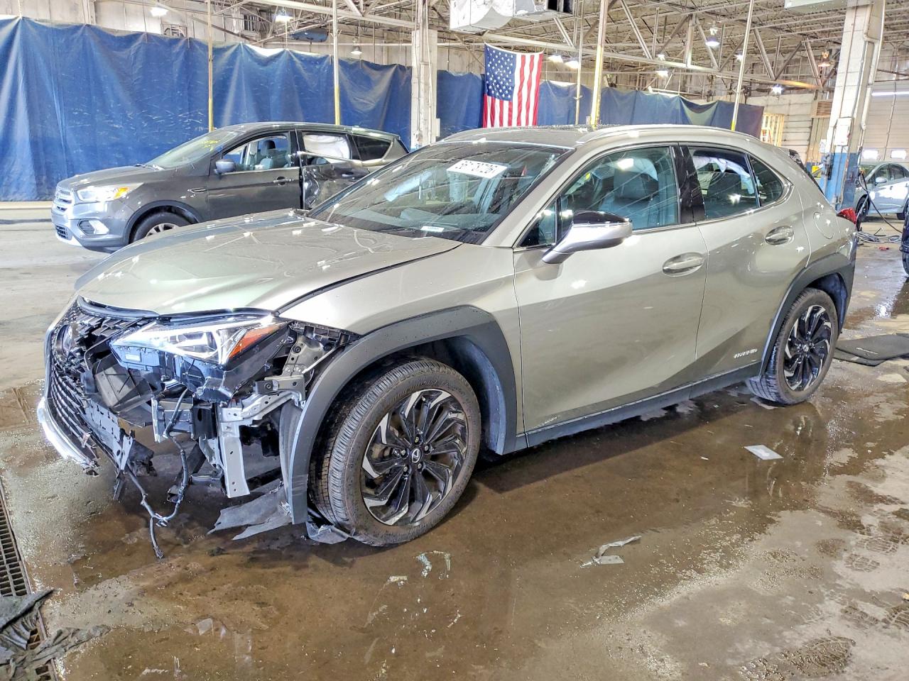 2020 Lexus UX 250h, VIN JTHP9JBH6L2036148 — Перед