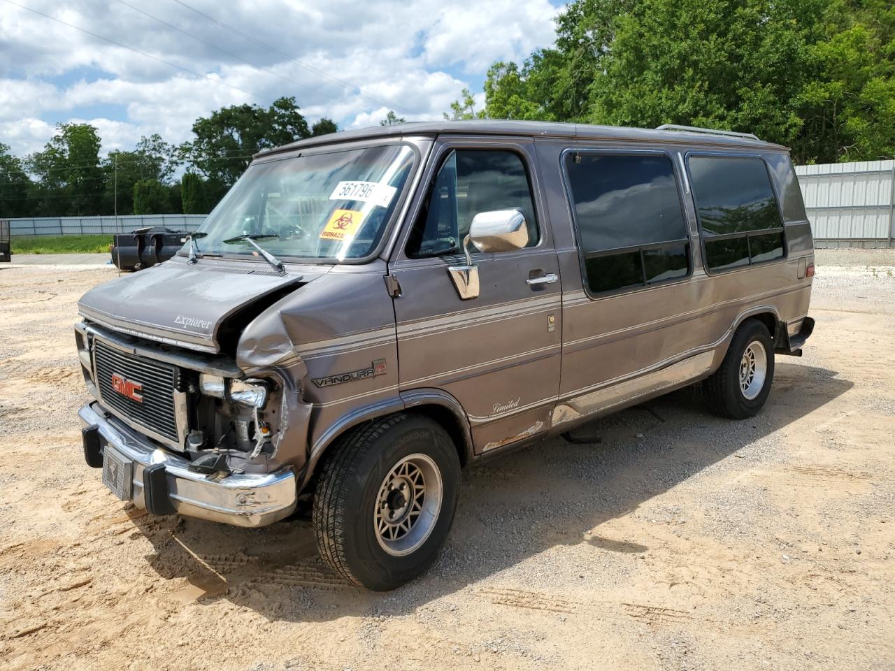 1993 GMC Vandura, VIN 1GDEG25KXPF515257 — Biohazard / chemical