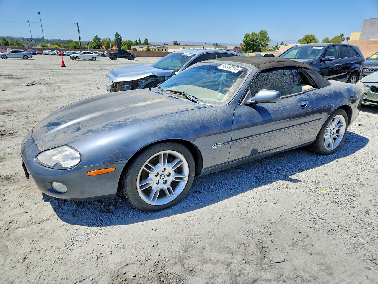 2001 Jaguar XK, VIN SAJDA42C31NA11063 — Minor dents and scratches