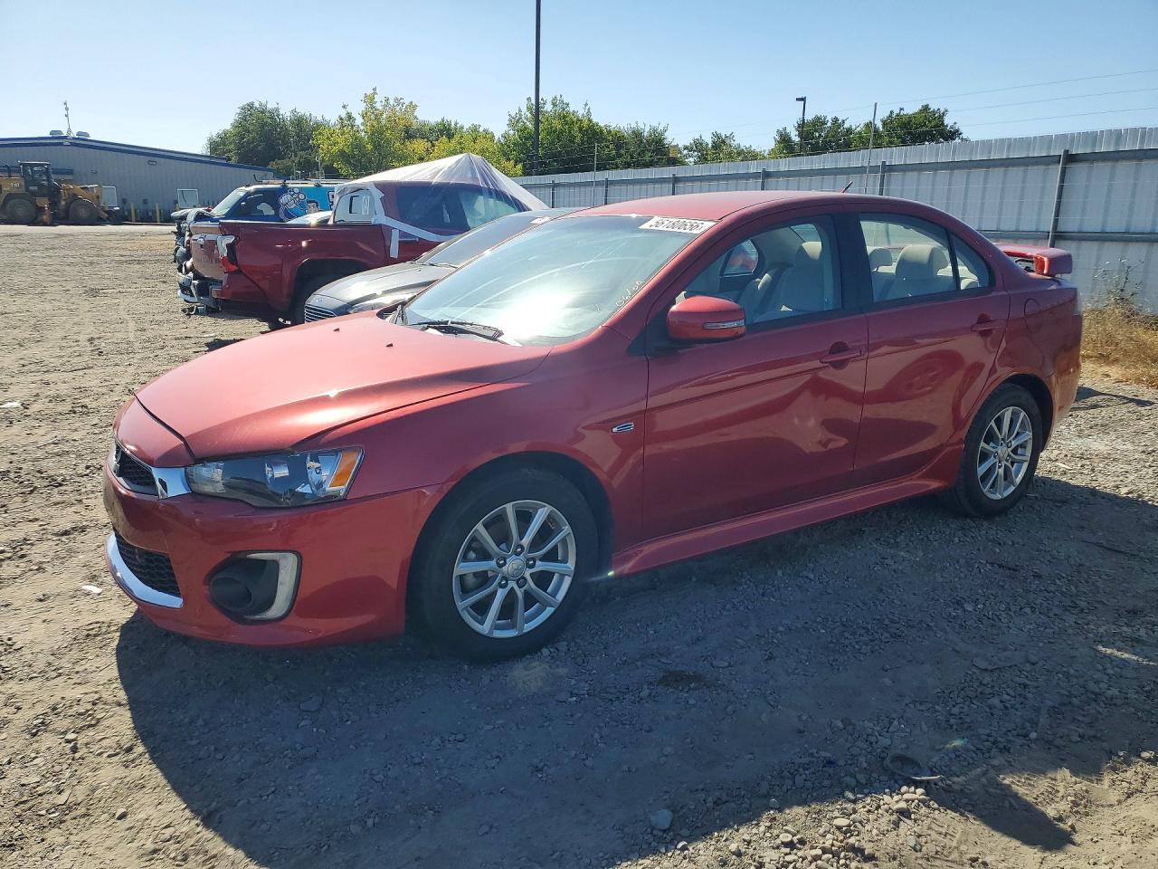 2016 Mitsubishi Lancer ES, VIN JA32U2FU6GU009466 — Front end