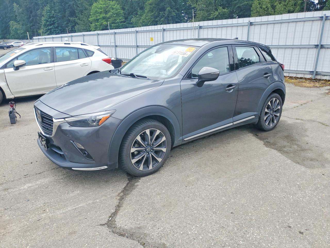 2019 Mazda CX-3 Grand Touring, VIN JM1DKFD77K0434036 — Minor dents and scratches