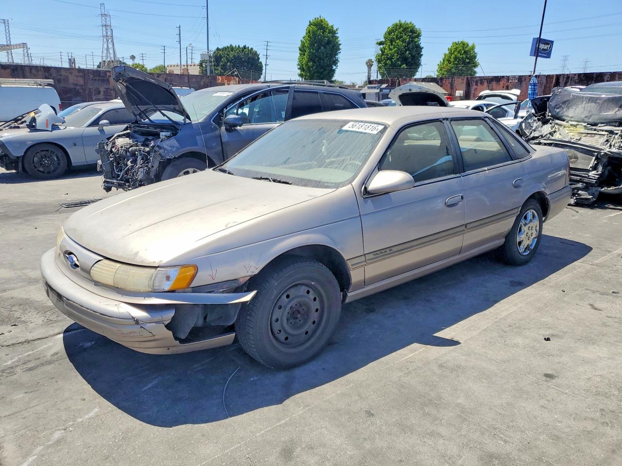1995 Ford Taurus GL, VIN 1FALP52U9SA320832 — Перед