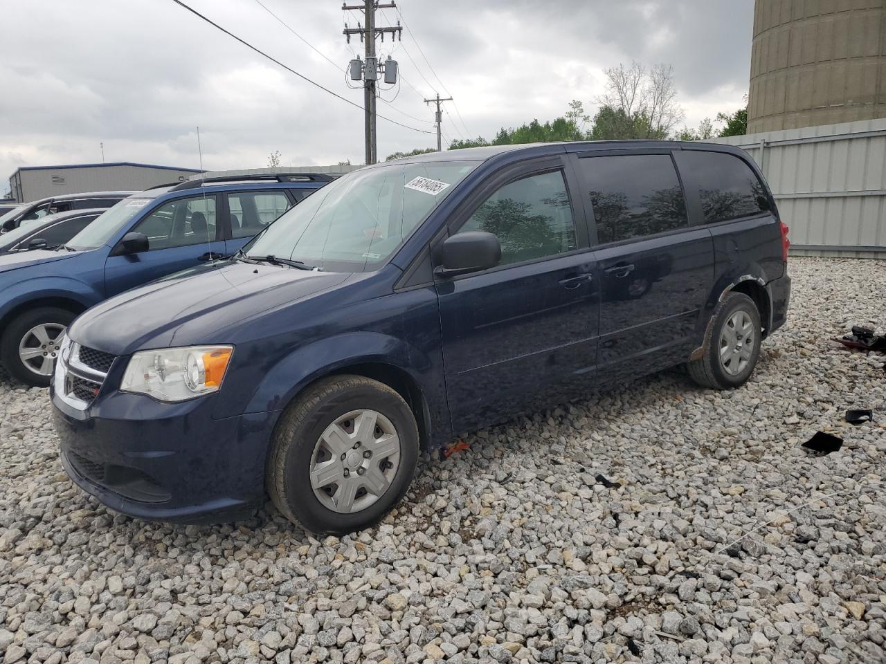 2012 Dodge Grand Caravan SE, VIN 2C4RDGBG3CR343104 — Пожар в салоне