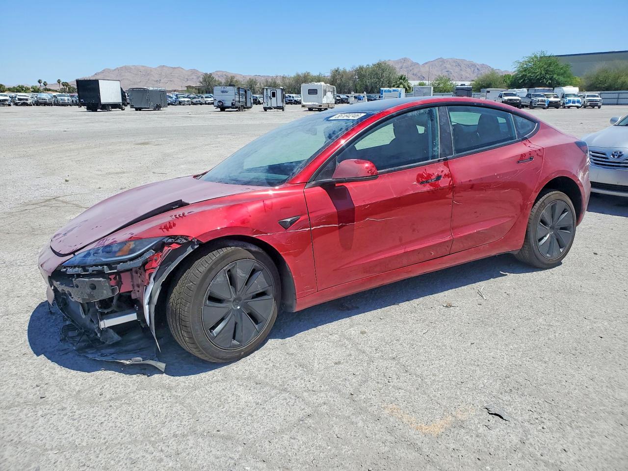 2026 Tesla Model 3 Premium, VIN 5YJ3E1EA9TF170787 — Front end