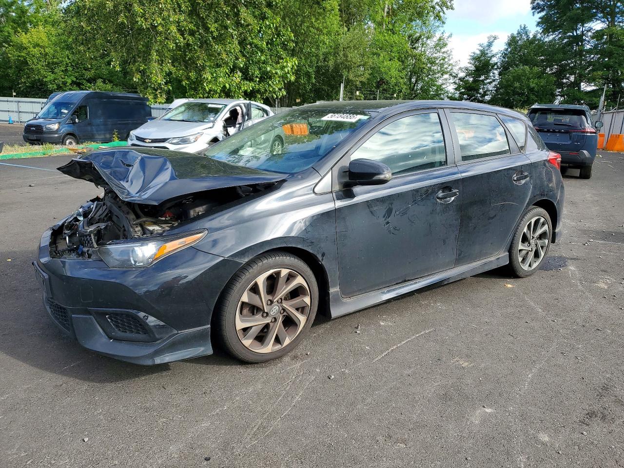 2016 Scion iM, VIN JTNKARJE0GJ520929 — Front end