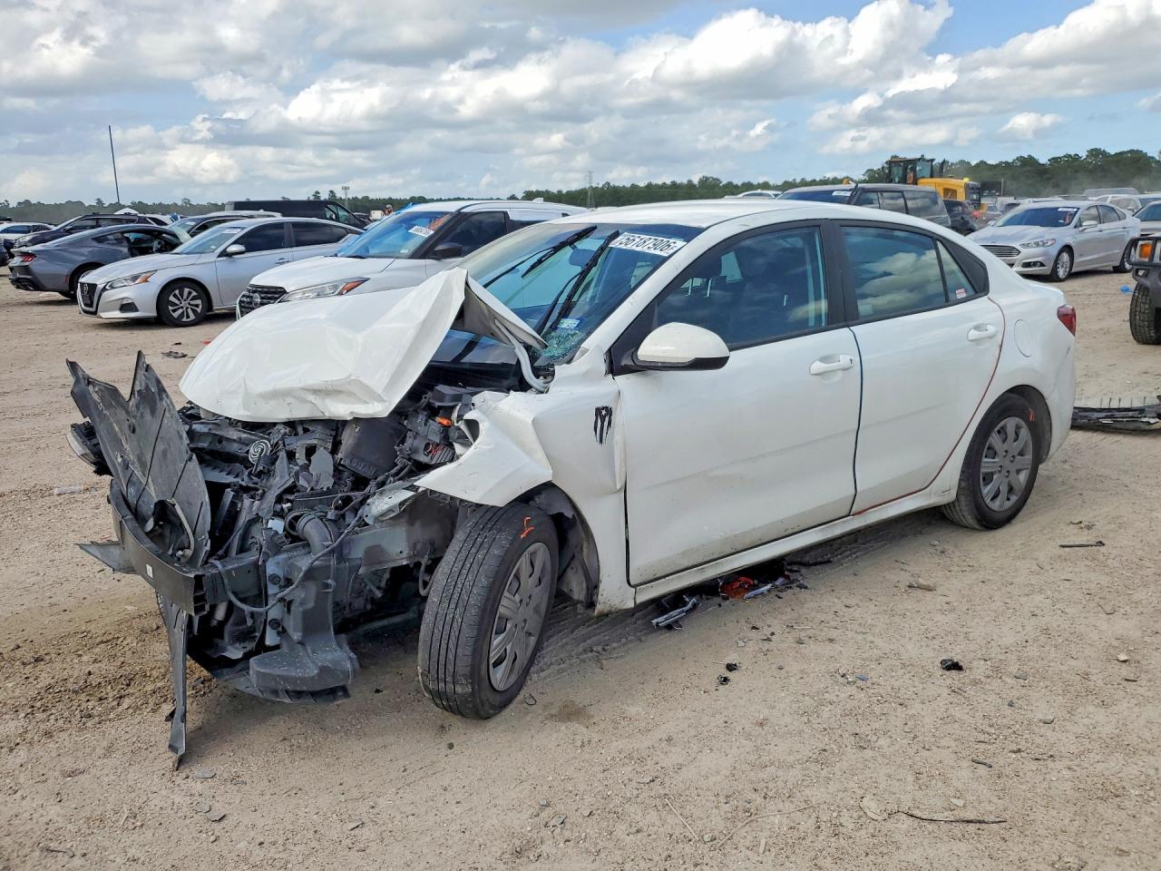 2023 Kia Rio LX, VIN 3KPA24AD6PE581416 — Front end