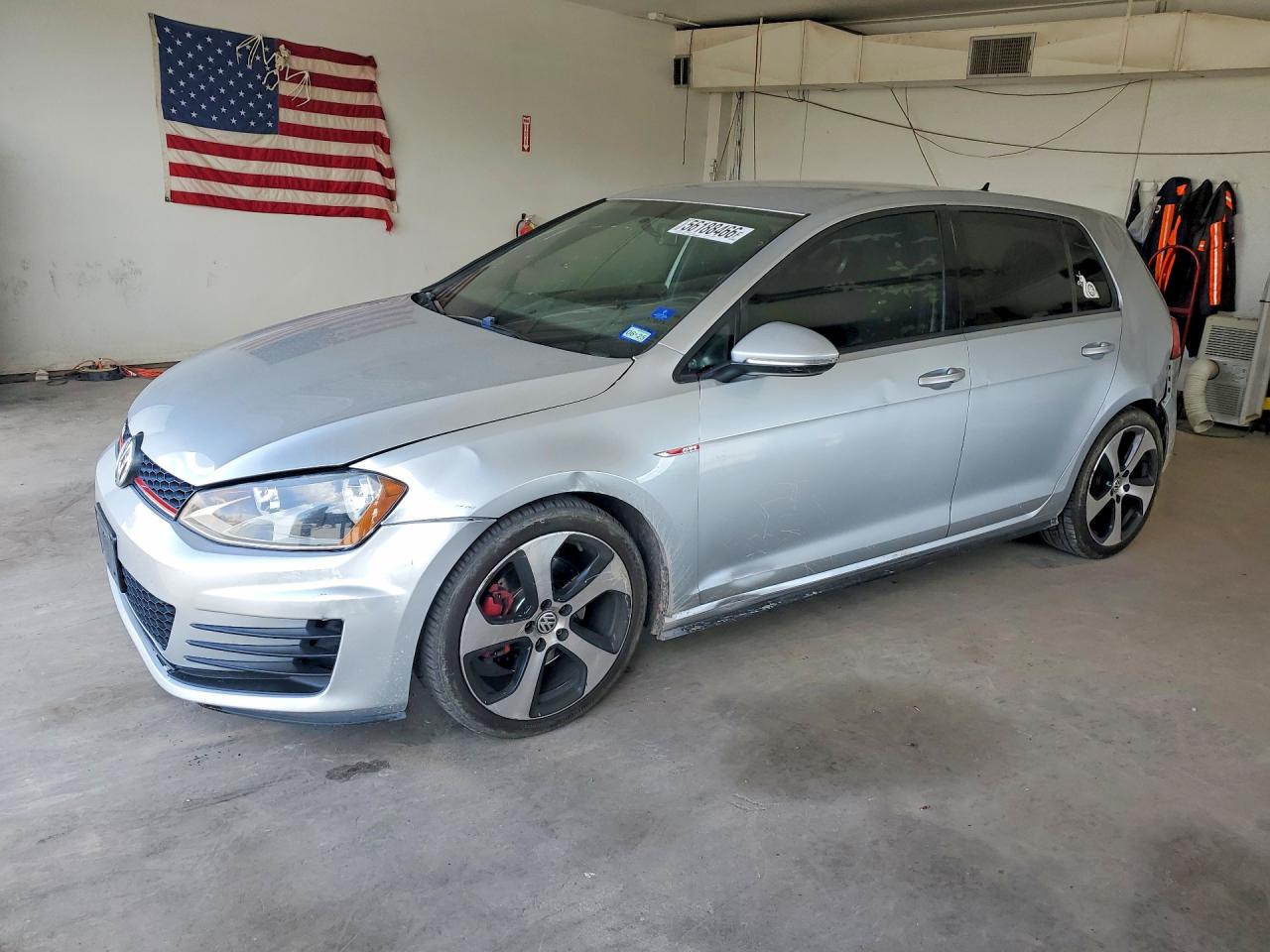 2017 Volkswagen Golf GTI S, VIN 3VW4T7AU8HM056583 — Rear end