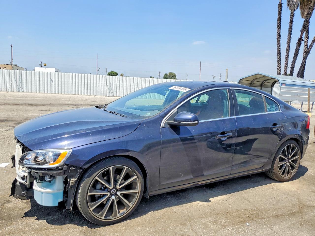 2016 Volvo S60 T5 Drive-E Premier, VIN YV126MFK6G2413542 — Front end