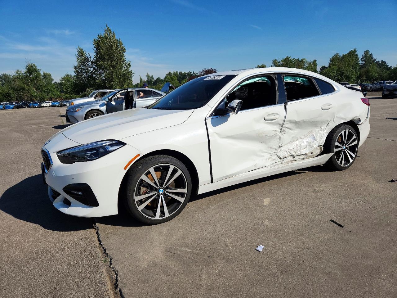 2021 BMW 2 Series 228i xDrive, VIN WBA73AK08M7H36027 — Side