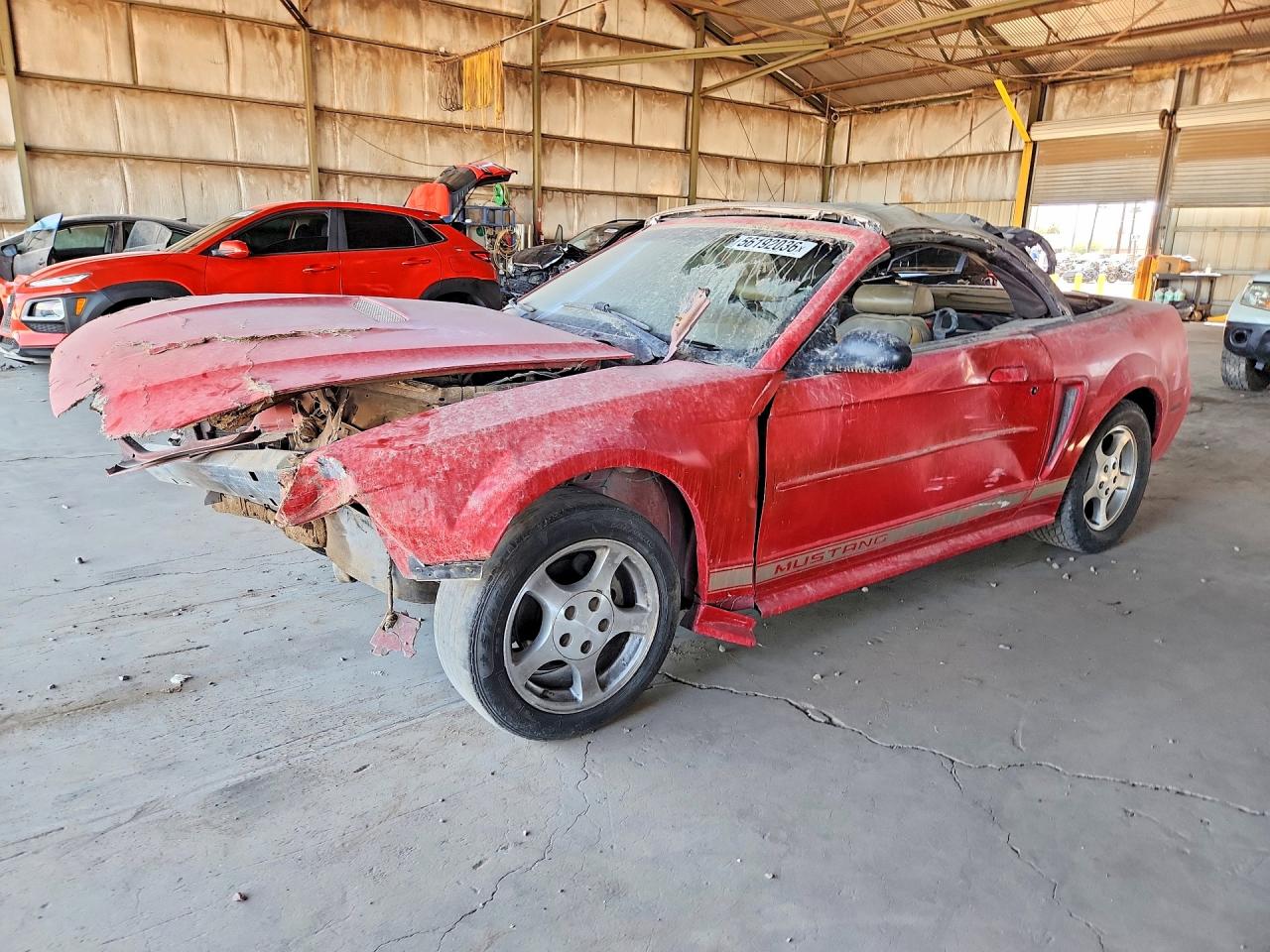 2002 Ford Mustang Deluxe, VIN 1FAFP44442F216286 — All over