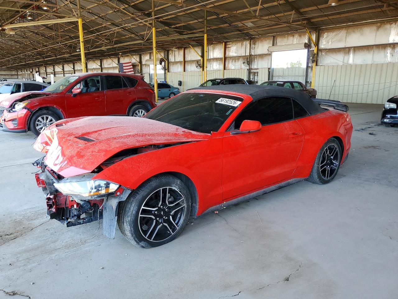2022 Ford Mustang EcoBoost Premium, VIN 1FATP8UH1N5100423 — Front end