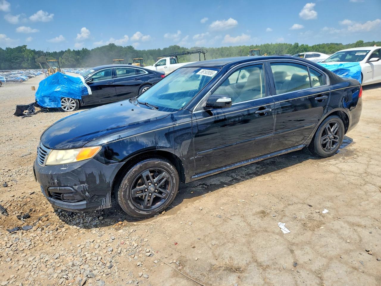 2010 Kia Optima LX, VIN KNAGG4A80A5376527 — Зад