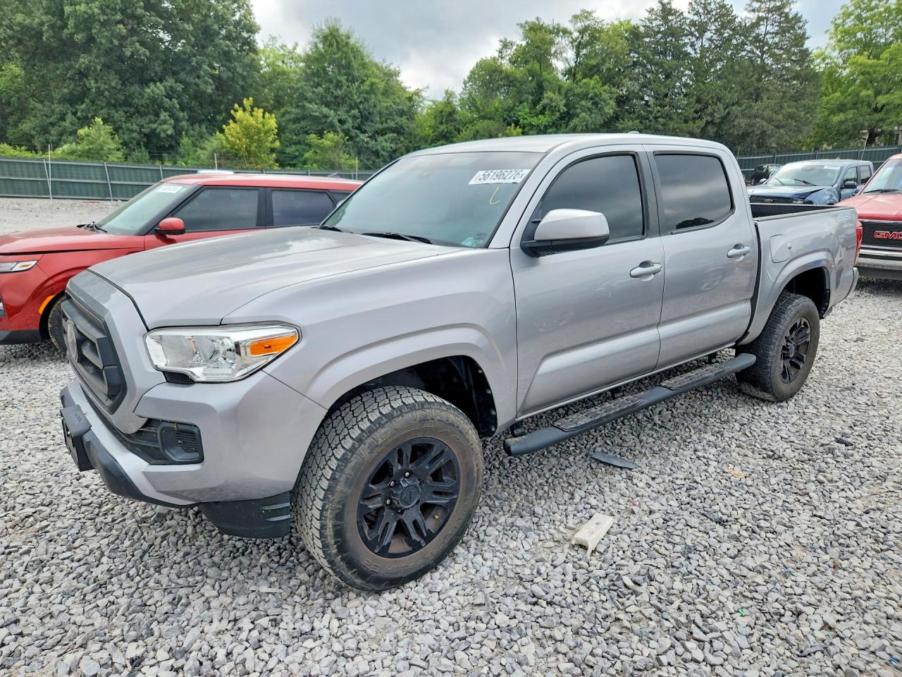 2021 Toyota Tacoma SR, VIN 3TYAX5GN3MT024427 — Water / flood