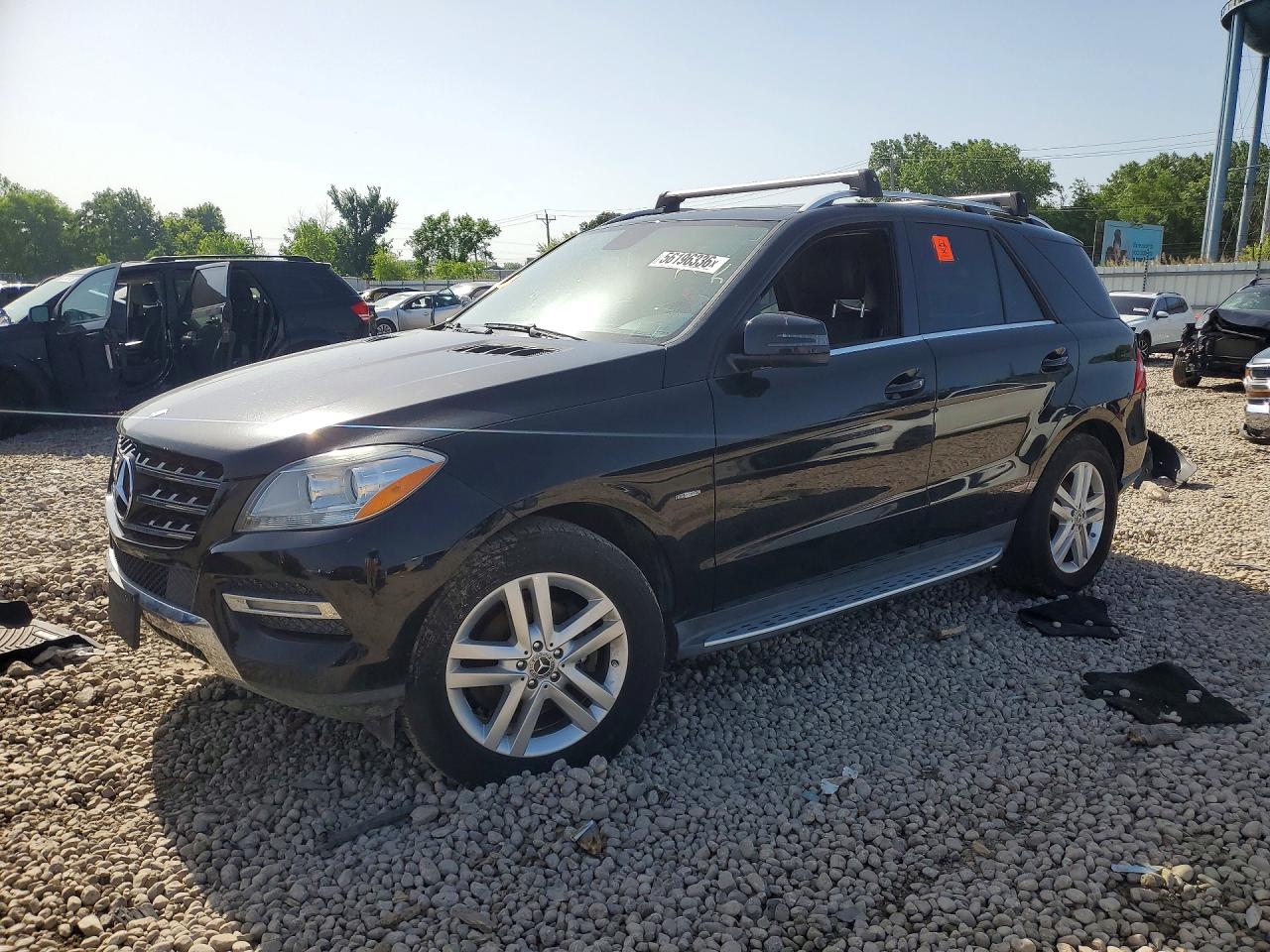 2012 Mercedes-Benz M 350, VIN 4JGDA2EB3CA013372 — Minor dents and scratches