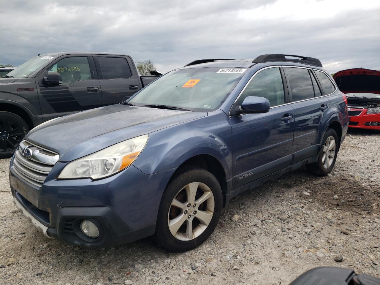2013 Subaru Outback Limited, VIN 4S4BRBPC8D3212316 — Biohazard / chemical
