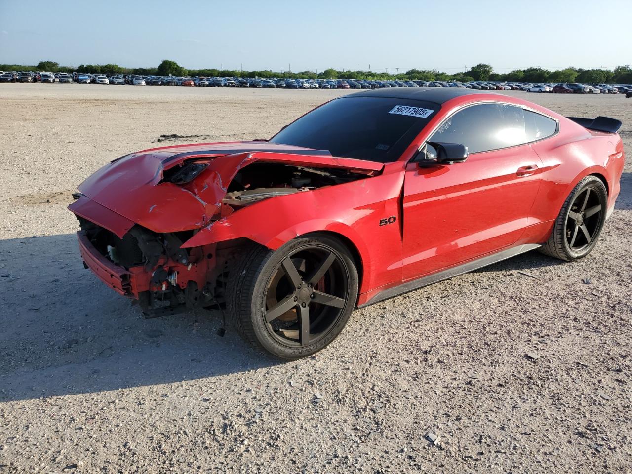2015 Ford Mustang GT, VIN 1FA6P8CF1F5310468 — Front end