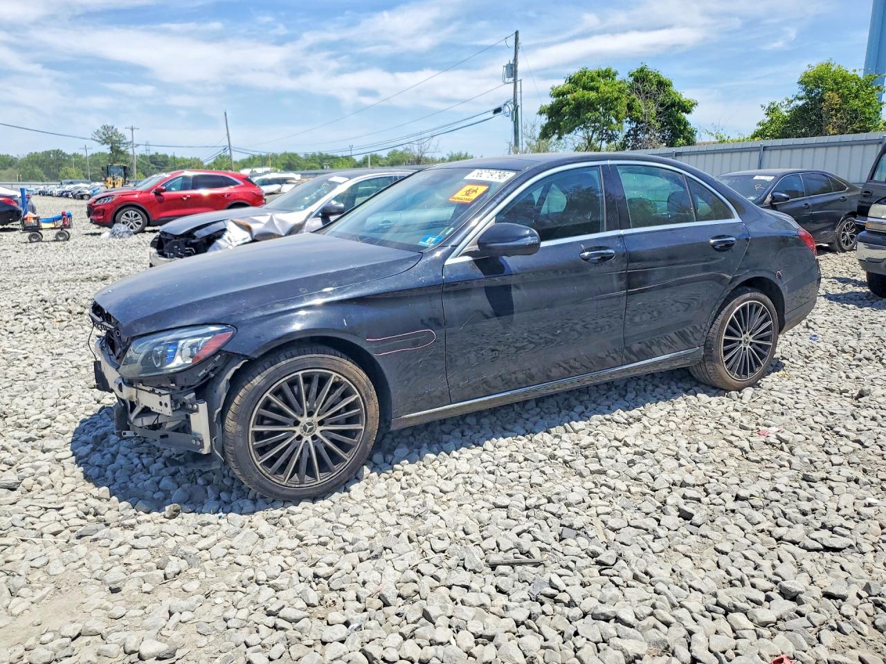 2020 Mercedes-Benz C 300, VIN W1KWF8EB8LR573980 — Biohazard / chemical